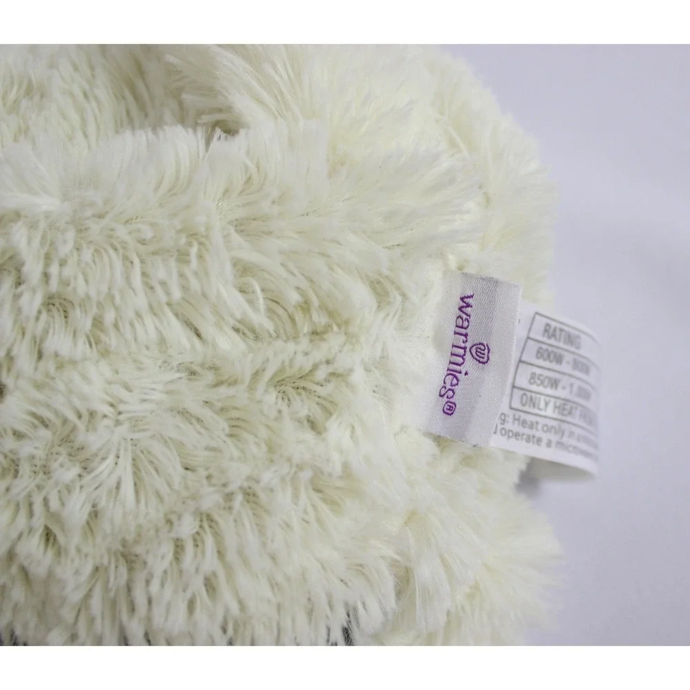 Warmies‎ Black and White Cow Microwavable Plush Stuffed Animal Stress Relief 13